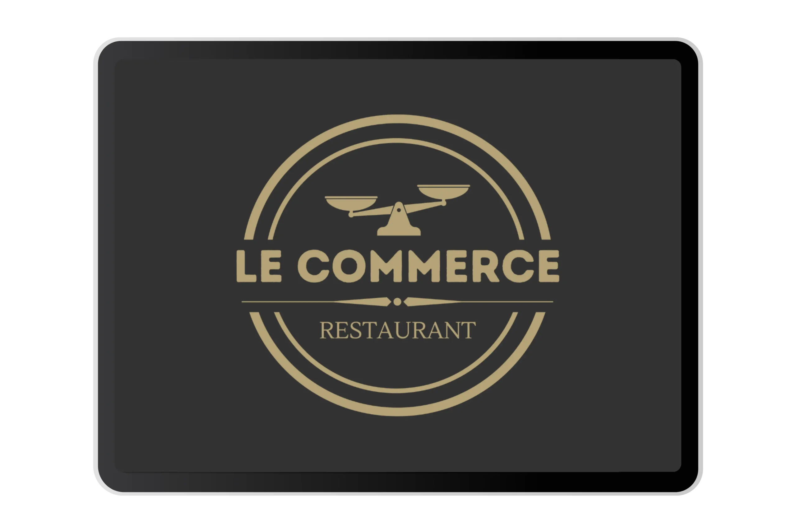 Création logo pour le Restaurant Le Commerce